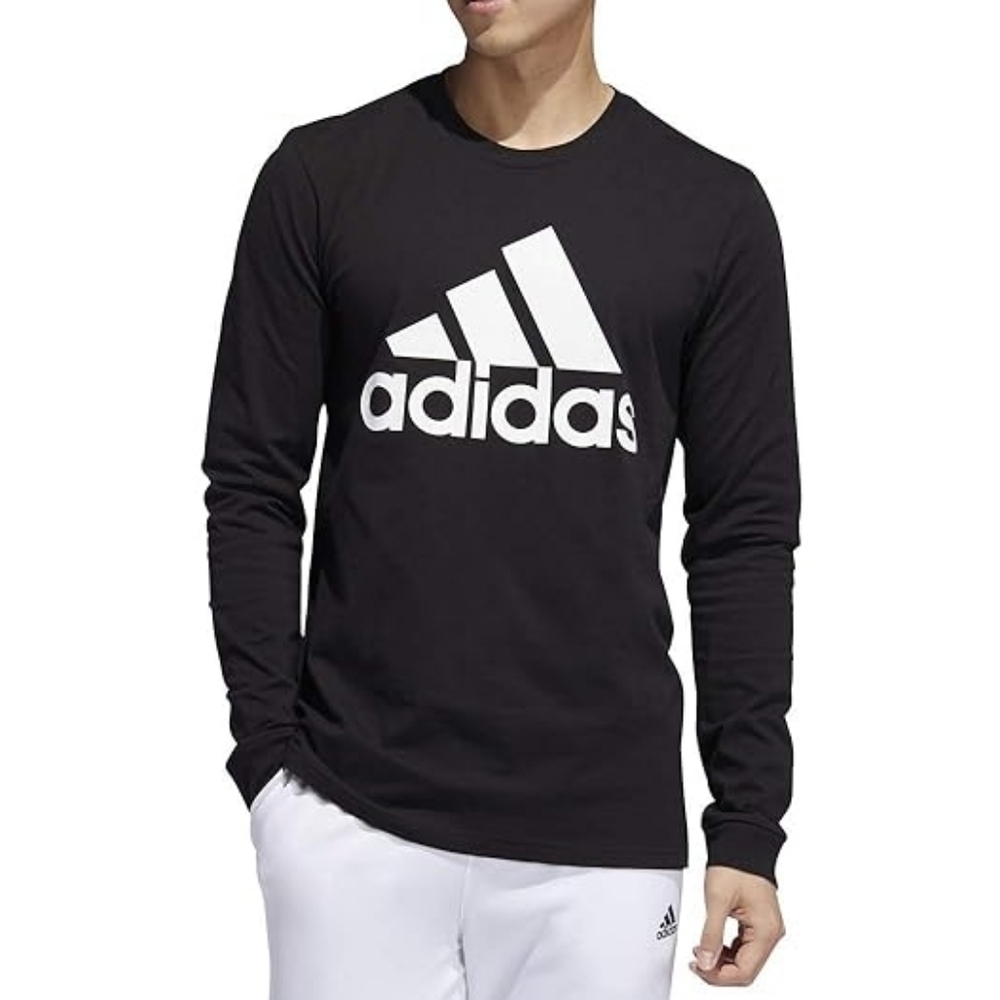 Adidas Amplifier Tee in Black and White